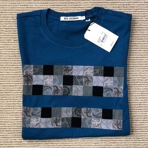 New. Blue Ben Sherman Tshirt.